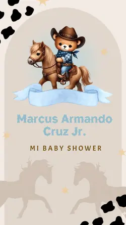 Invitación Cowboy 
