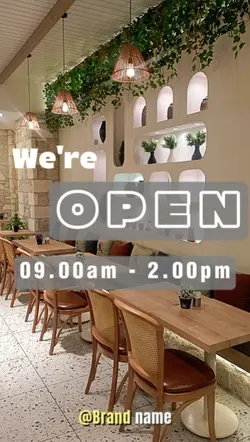 we're Open