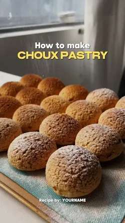 CHOUX PASTRY RECIPES