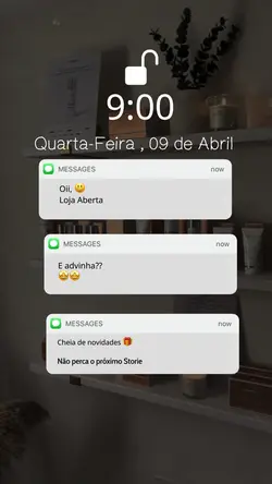 Notificação de tela