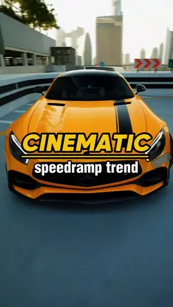 Cinematic speedramp