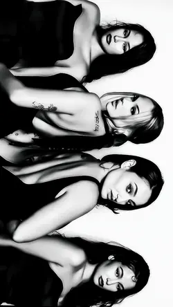 black white
