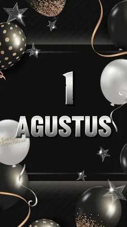 New 1 Agustus Ultah 