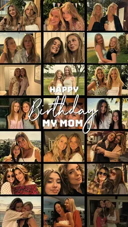 Birthday my mom