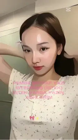 Pembe şeffaf yazı