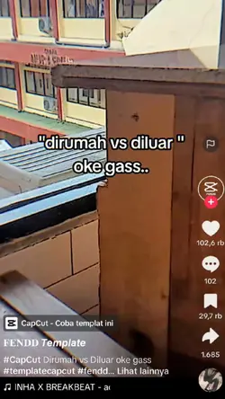 di luar vs di rumah
