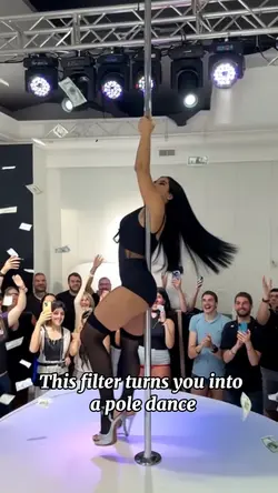 Into a Pole Dancer