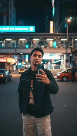 Warp-Speed Selfie Intro