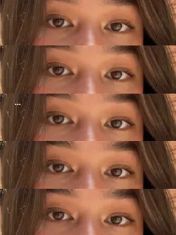 her eyes
