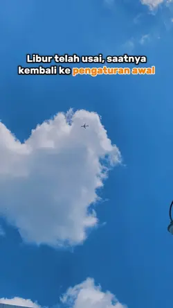 libur telah usai