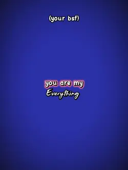 only me and you