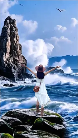 Seaside scenery 