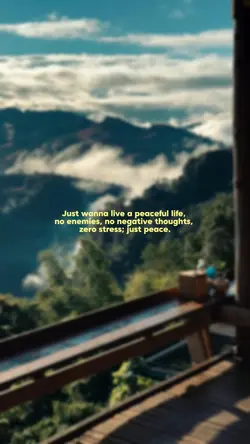 a peaceful life