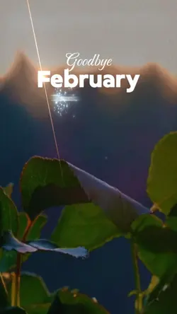 Goodbye February 