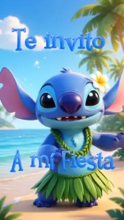 invitación Stitch