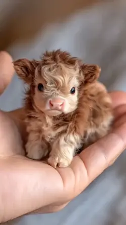 Cute tiny sheep 