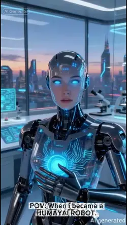 Humanoid AI robot 