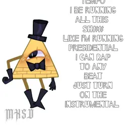 Bill Cipher piano