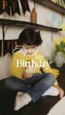 happy 3rd birthday