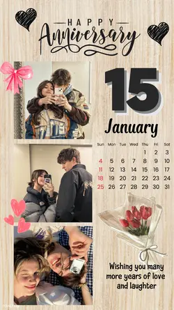 anniversary 15 jan