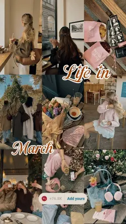 Life in march 2026