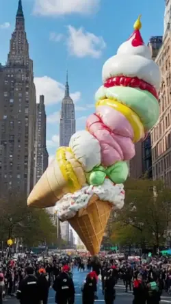 ballon ice cream 