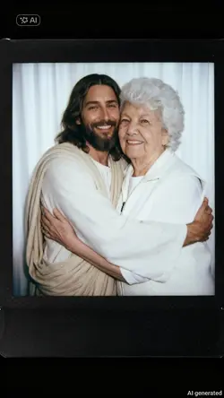 jesus hug me