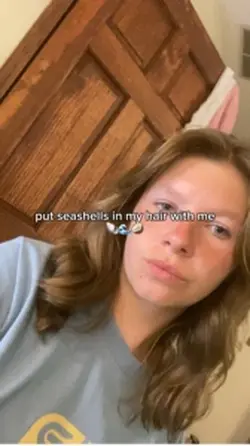 put shells n my hair