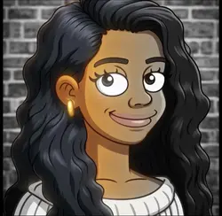 Me as a Simpson 👩