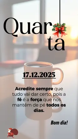 Quarta bom dia