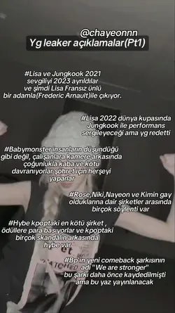 yg leaker açıklama
