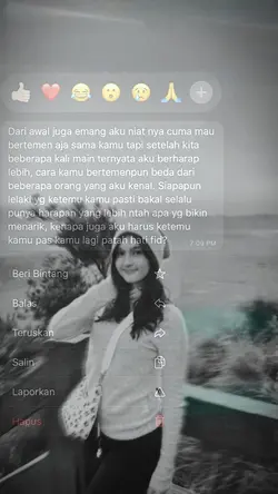 chat sedih