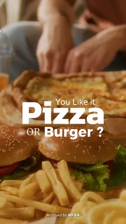 like pizza or burger