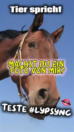 Foto AI Tier spricht