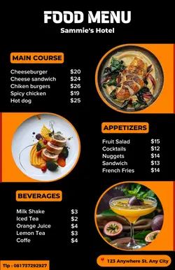Food Menu