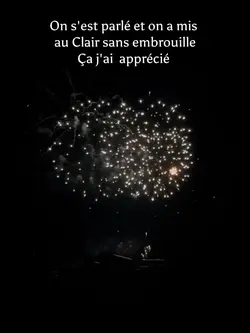 On s'est expliqué~