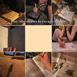 Pov she draws