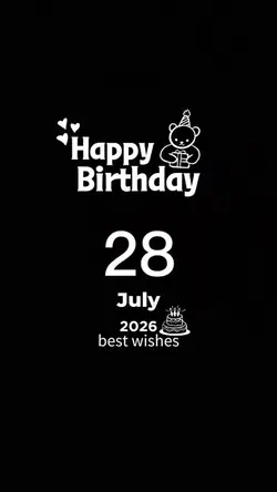 Hbd 28 july 2026