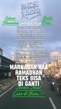 Marhaban Ya Ramadhan