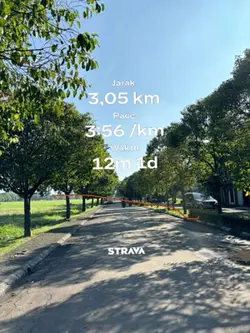 pace strava bahan sw