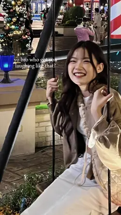 laughing like that
