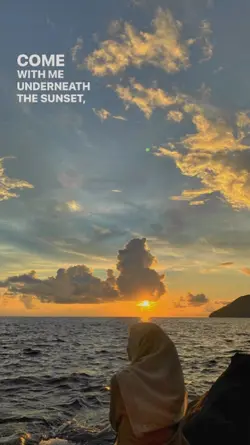 Laut, langit & senja