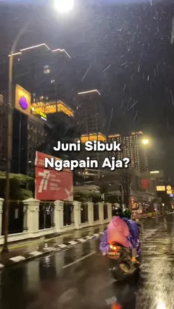 Juni Sibuk Ngapain?