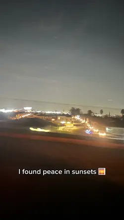 peace in sunsets🌅 