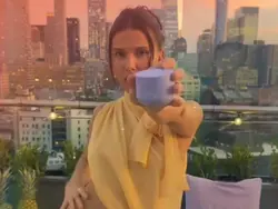 Vi tu rostro en una
