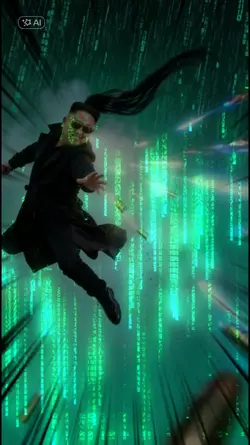 映画マトリックス風
