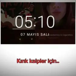 Kırık kalpler için..