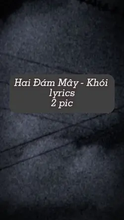 Hai đám mây - Khói