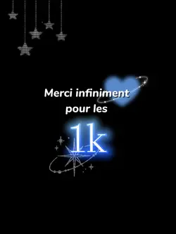 merci beaucoup 1k <3