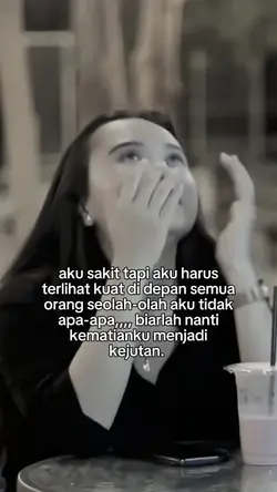aku sakit tapi aku